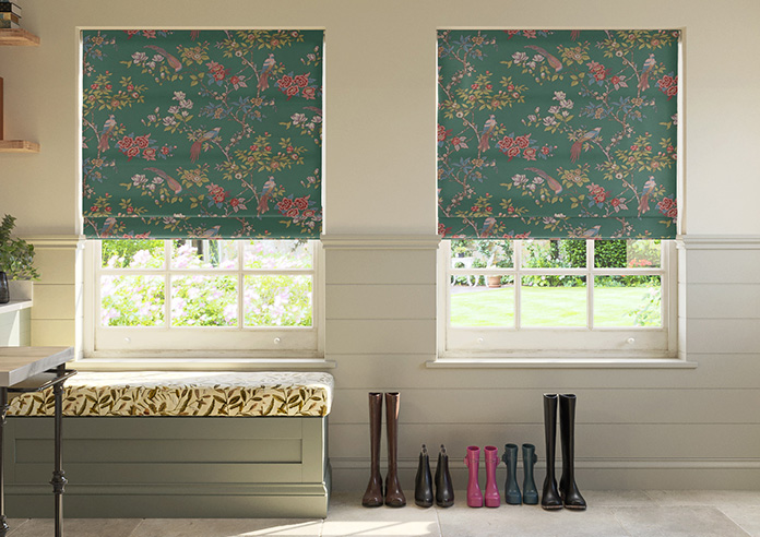 Orientalis, Jade - Twist&Fit Roman Blind - Image 3